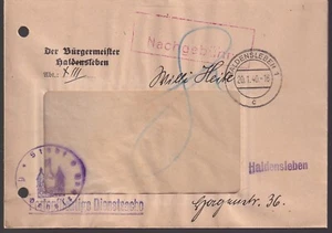 Port Obligatory Service Matter, Haldensleben, 20.1.40 - Picture 1 of 2