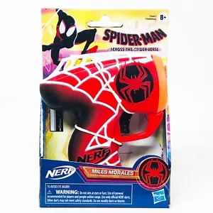 Spider-Man: Across The Spider-Verse Miles Morales Nerf MicroShots Dart Blaster - Foto 1 di 6