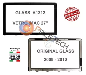 SCREEN VETRO GLASS PANEL VETRO Per Apple IMAC 27" a1312 2009 2010 NEW - Foto 1 di 1