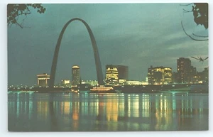 Postcard Gateway Arch Jefferson National Expansion Memorial St Louis Missouri - Imagen 1 de 2
