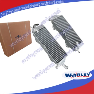 Radiador de aluminio CR500 CR500R 1989 para HONDA 89 CR 500 R izquierda y derecha L&R Foto 1 de 4