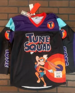 TUNE SQUAD Lola Hase Kopfbedeckung Klassiker Hockey lila Trikot ~ ungetragen ~ M L XL 2X - Bild 1 von 5