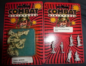 Combat Miniatures MODERN BRITISH INFANTRY COMMAND & INTERNAL SECURITY DRESS - Picture 1 of 1