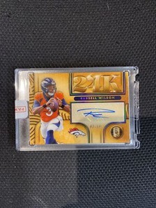 2022 Panini Gold Standard football Russell wilson Auto SP#3/10