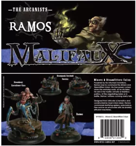 NEU Malifaux 1E Arkanists Ramos: Bergleute & Steamfitters Union - OOP in versiegelter Box - Bild 1 von 4