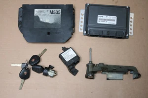 02-05 Porsche 911 996 Carrera 3.6L DME ECU Immobilizer Transducer Manual 4 KEYS - Bild 1 von 8