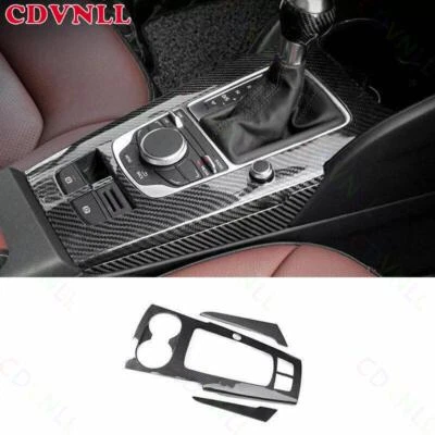 For Audi A3 S3 RS3 14-21 Dry Carbon Fiber Central Console Gear Shift Frame Panel - Image 1 of 4