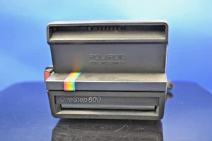 Polaroid Camera Spirit One Step 600 Land Black Instant Rainbow Stripe - Picture 1 of 6