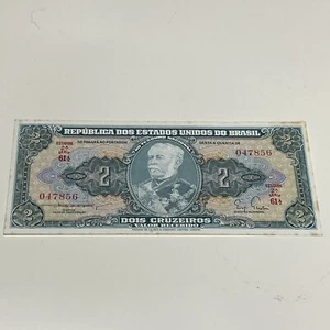 Billete Brasil 1955 C061 2 Cruzeiros 61A - Imagen 1 de 2