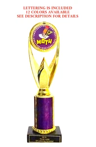 ACADEMIC MATH TROPHY SCHOLASTIC MATH AWARD 12 FARBEN - Bild 1 von 3