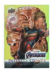 Marvel Allure 2022 INFINITY STONES GOLD IS-20 Brie Larson Captain Marvel #59/99 - Picture 1 of 4