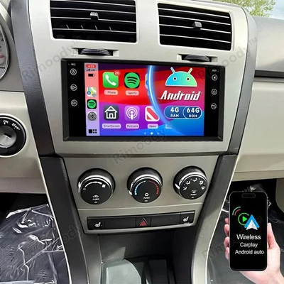 7'' Carplay 4+64G For Dodge Avenger 2008-10 Car Stereo Radio Android 15 GPS Navi - Image 1 of 4