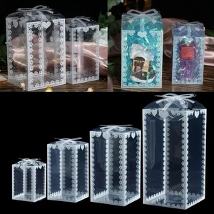 10Pcs Multiple Sizes Printed PVC Boxes Candy Box  Birthday Party Supplies - Picture 1 of 19