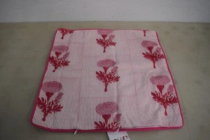 Roller Rabbit Marigold Stripe Decorative Pillow Sham Pink 18" - Picture 1 of 5