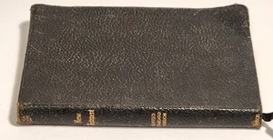 1946 New Testament Revised Standard Version Black LEATHER Thomas Nelson - Picture 1 of 8