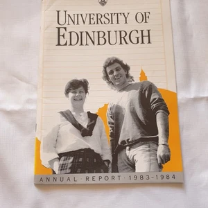 The University of Edinburgh Annual Report 1983/1984 Vintage Ephemera - Picture 1 of 2