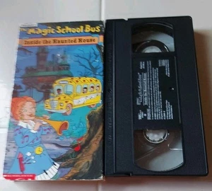 VHS Magic School Bus Inside the Haunted House 1997 Tested Tapes Tested - Picture 1 of 2