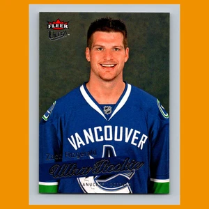 Zach Fitzgerald Rookie #237 2008-09 Ultra Vancouver Canucks Hockey Card NHL - Picture 1 of 3