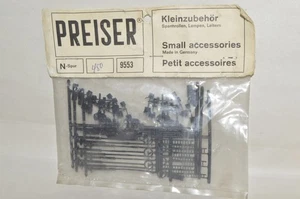 N scale Preiser 9553 small accessories set (streetlights) - Bild 1 von 1