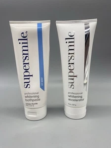 Supersmile Professional Whitening Toothpaste And Accelerator - 8 oz - SEALED - Picture 1 of 4