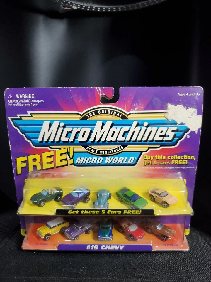 Micro Machines Micro World #49 Airport Car - 65130 (5 Free Cars)