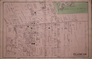 1873 Plat Map ~ East New York, Kings County, Long Island, New York - Picture 1 of 3