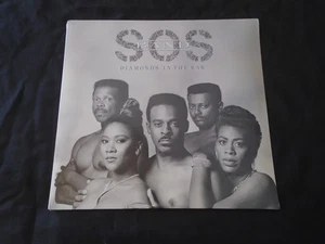 SOS BAND, Diamonds In The Raw USA New Sealed LP FREE SHIPPING - Imagen 1 de 2