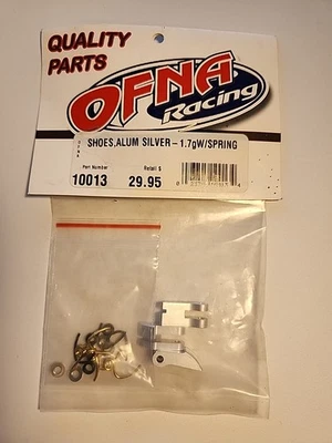 OFNA 10013 Shoes 1.7g W/Springs Silver Aluminum - Image 1 of 2