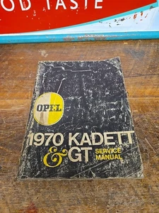 1970 Opel Kadett and GT Service Shop Repair Manual Dealer Original - Picture 1 of 6