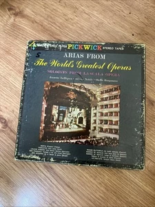 Arias From The Worlds Greatest Operas Soloists From La Scala Opera Reel To Reel - Picture 1 of 4