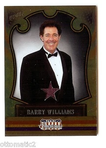 2011 AMERICANA BARRY WILLIAMS "GOLD PROOF" MATERIAL RELIC #05/25 - Picture 1 of 1