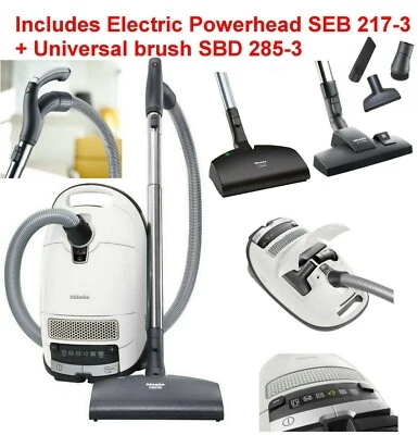 Aspiradora en bote Miele Complete C3 Excellence Total Care + Electro Head US 120V ✅ Foto 1 de 4