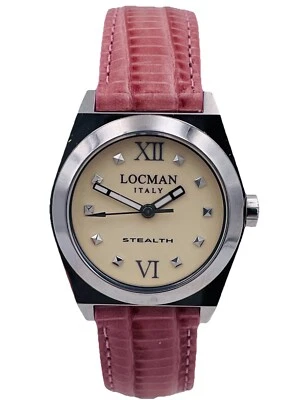 Reloj Locman Stealth Dama 204ACYR/240 Acero/Caucho 33Mm Descuento Nuevo Foto 1 de 4