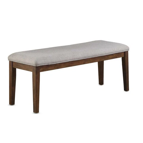 Steve Silver Ora Warm Walnut Brown Wood Dining Bench Cover