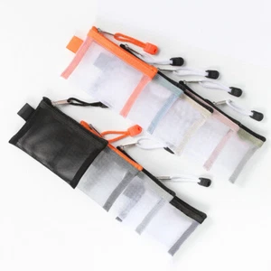 Bolsa de almacenamiento duradera de malla de nailon con cremallera bolsa de almacenamiento multiusos para el hogar - Imagen 1 de 37