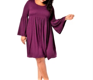 Vestido John Paul Richard Acampanado Elástico Para Mujer Talla 1X Pullover Calado Nuevo - Imagen 1 de 4