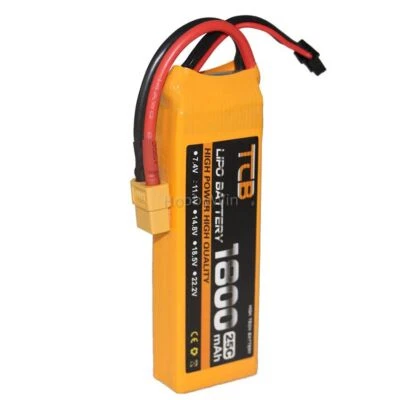 7.4V 2S 1800mAh 25C LiPO Battery XT60-type plug for RC Airplane Helicopter Drone - Image 1 of 2