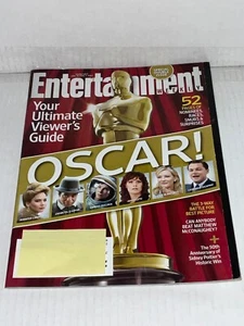 ENTERTAINMENT WEEKLY MAGAZINE JSNUARY 31, 2014 OSCAR COVER STORY NM CONDITION - Imagen 1 de 2