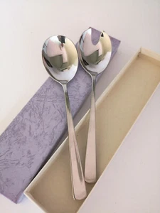 Auerhahn Salatbesteck Edelstahl - Bild 1 von 6