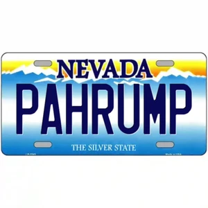 Letrero metálico Pahrump Nevada - Imagen 1 de 1