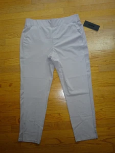 New Women's RBX Everyday Ribbed Ankle Pants Size L Commute Travel Work - Picture 1 of 10