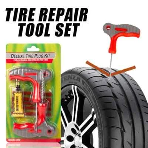 Auto Tire Repair Kit Vacuum Tire Emergency Rubber Strip Glue Tire Repair Tools - Picture 1 of 16