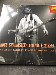 Bruce Springsteen & E Street "From At My Fathers Place"180g BLUE Vinyl LP Sealed - Picture 1 of 2