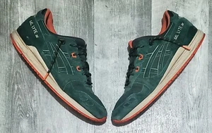 Asics Gel-Lyte III Outdoor Pack Men's 12 Green Orange Shoes Sneakers - Picture 1 of 10