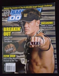 Revista WWE SMACKDOWN FEBRERO 2005 John Cena WCW ECW WWF TNA AEW ROH Lucha libre - Imagen 1 de 5