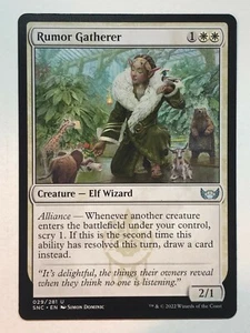 MTG Streets of New Capenna Rumor Gatherer 29 NM/M - Picture 1 of 1