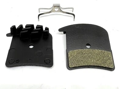 HARDHEADED RAM Bike Brake Pads Resin Organic Cooling Fins for Shimano H03A , H03C, N03A ,N03C
