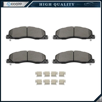 4X Front Semi-Metallic Brake Pads for Ram 2500 3500 2009 2010 2011 2012 - 2018 - Image 1 of 4