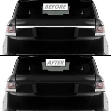 Chrome Delete Blackout Vinyl Overlay for 2014-22 Range Rover Sport Tailgate Trim