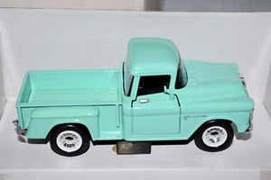 New-Ray 1955 Chevrolet 3100 Blue Stepside Truck Diecast Popak 6.25" L ~ NIB #137 - Picture 1 of 7
